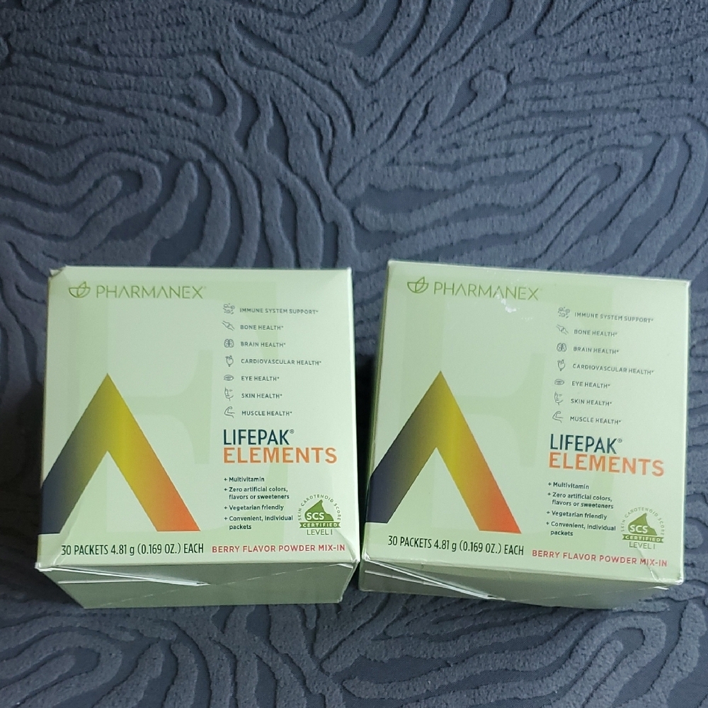 Pharmanex Lifepak Elements Berry Flavor Packets